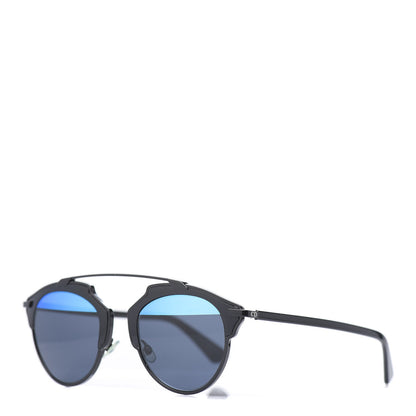 Christian Dior Mirrored So Real Sunglasses Black 1 of 8