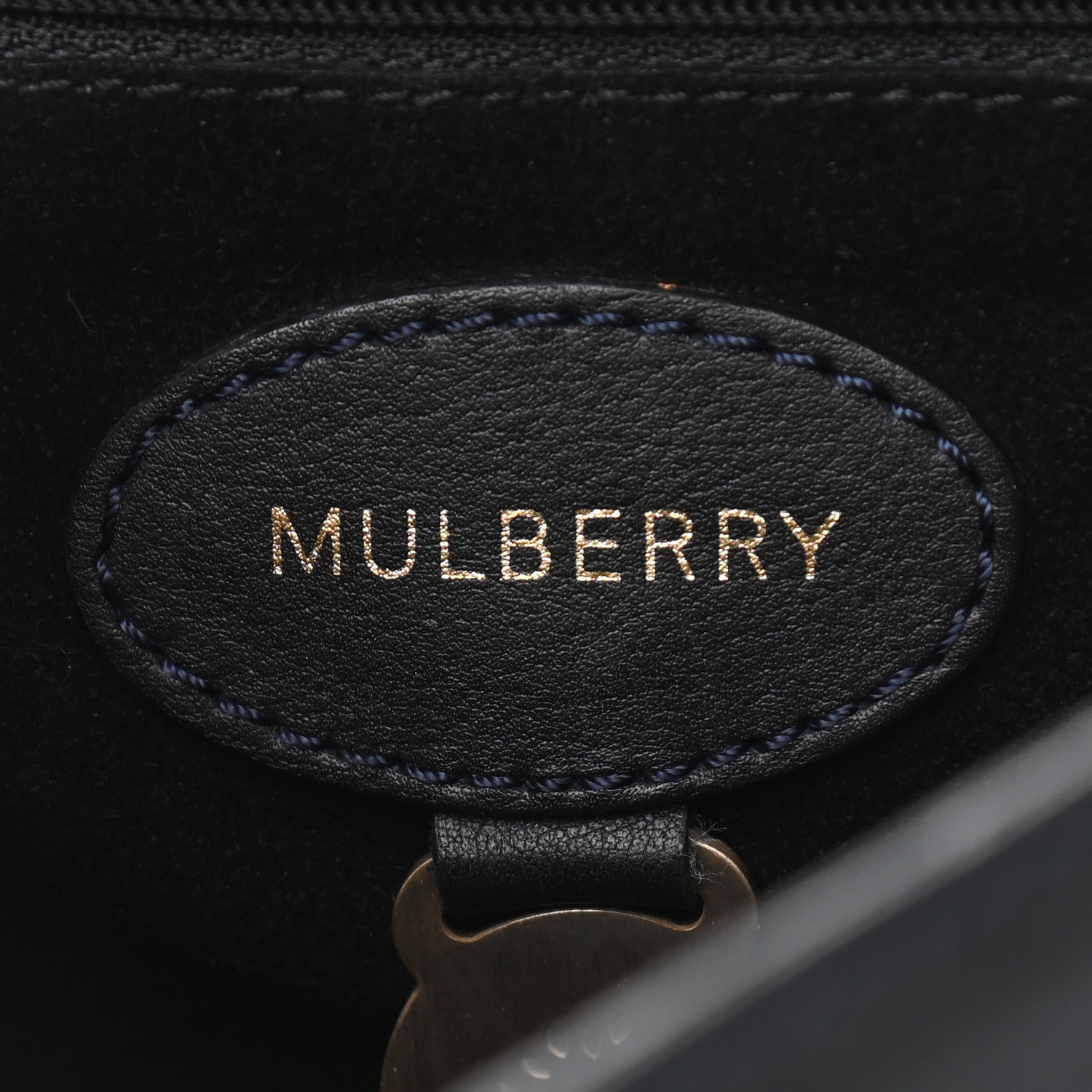 Mulberry Smooth Touch Oversized ZigZag Alexa Black 6 of 15