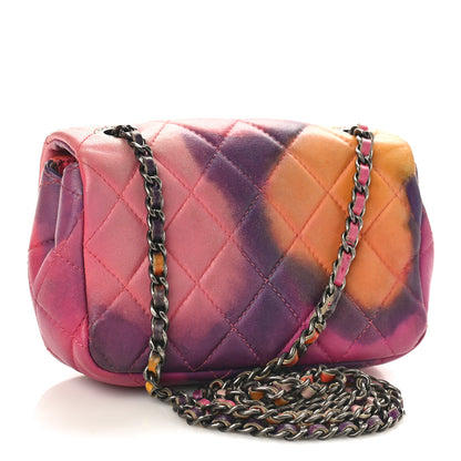Chanel Lambskin Quilted Extra Mini Flower Power Flap Multicolor 2 of 9