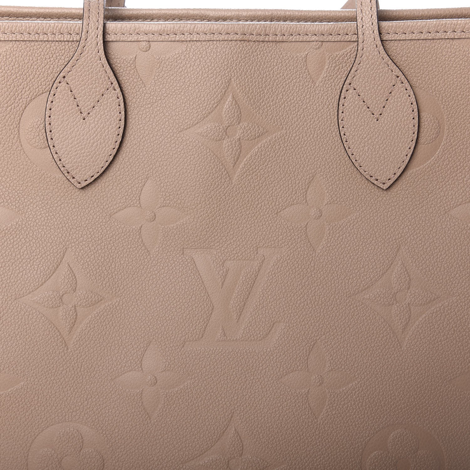 Louis Vuitton Empreinte Monogram Giant Neverfull MM Tourterelle 9 of 10