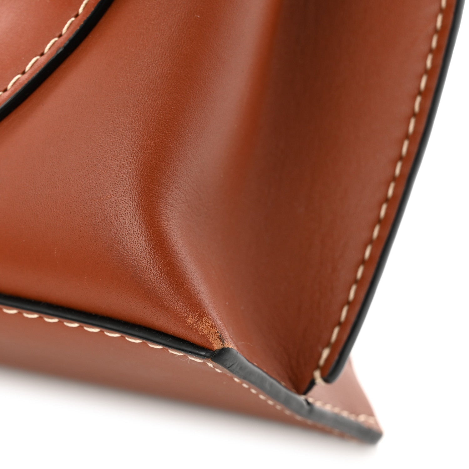 Loewe Soft Calfskin Mini Gate Tote Rust 11 of 11