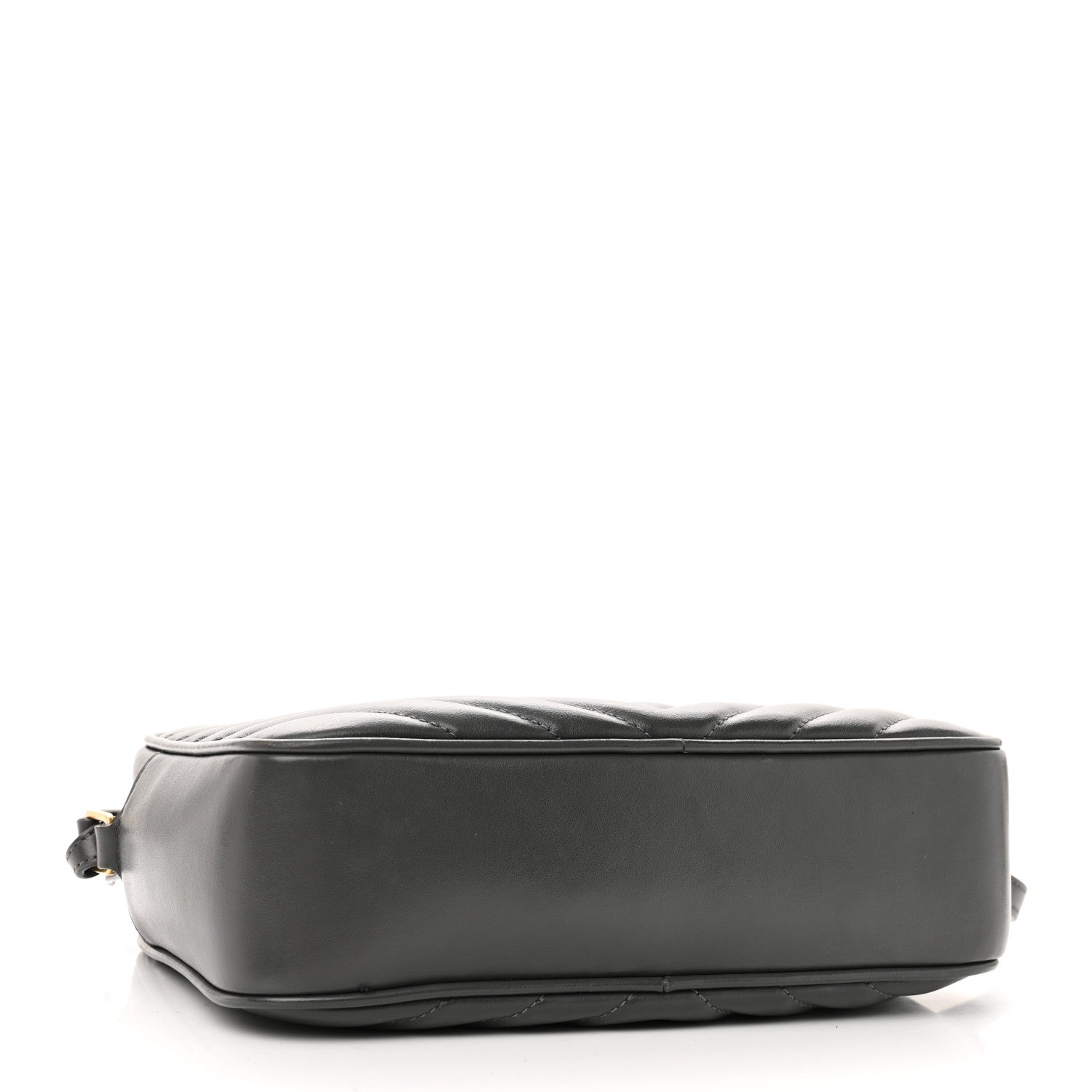 Saint Laurent Calfskin Matelasse Monogram Lou Camera Bag Storm 4 of 11