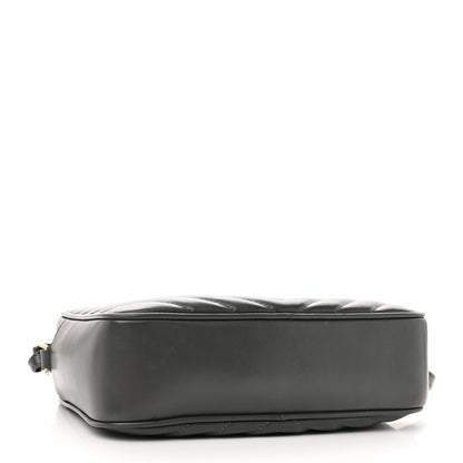 Saint Laurent Calfskin Matelasse Monogram Lou Camera Bag Storm 4 of 11