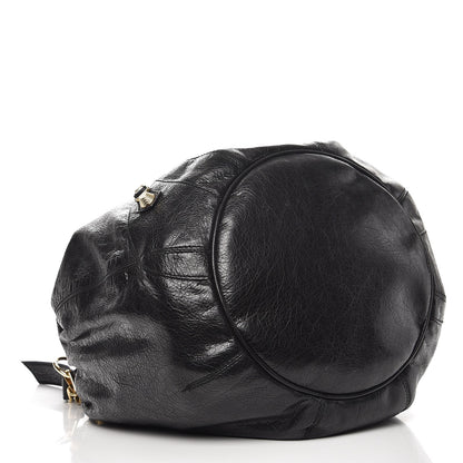 Balenciaga Agneau Giant 12 Gold Hardware Pompon Black 4 of 8