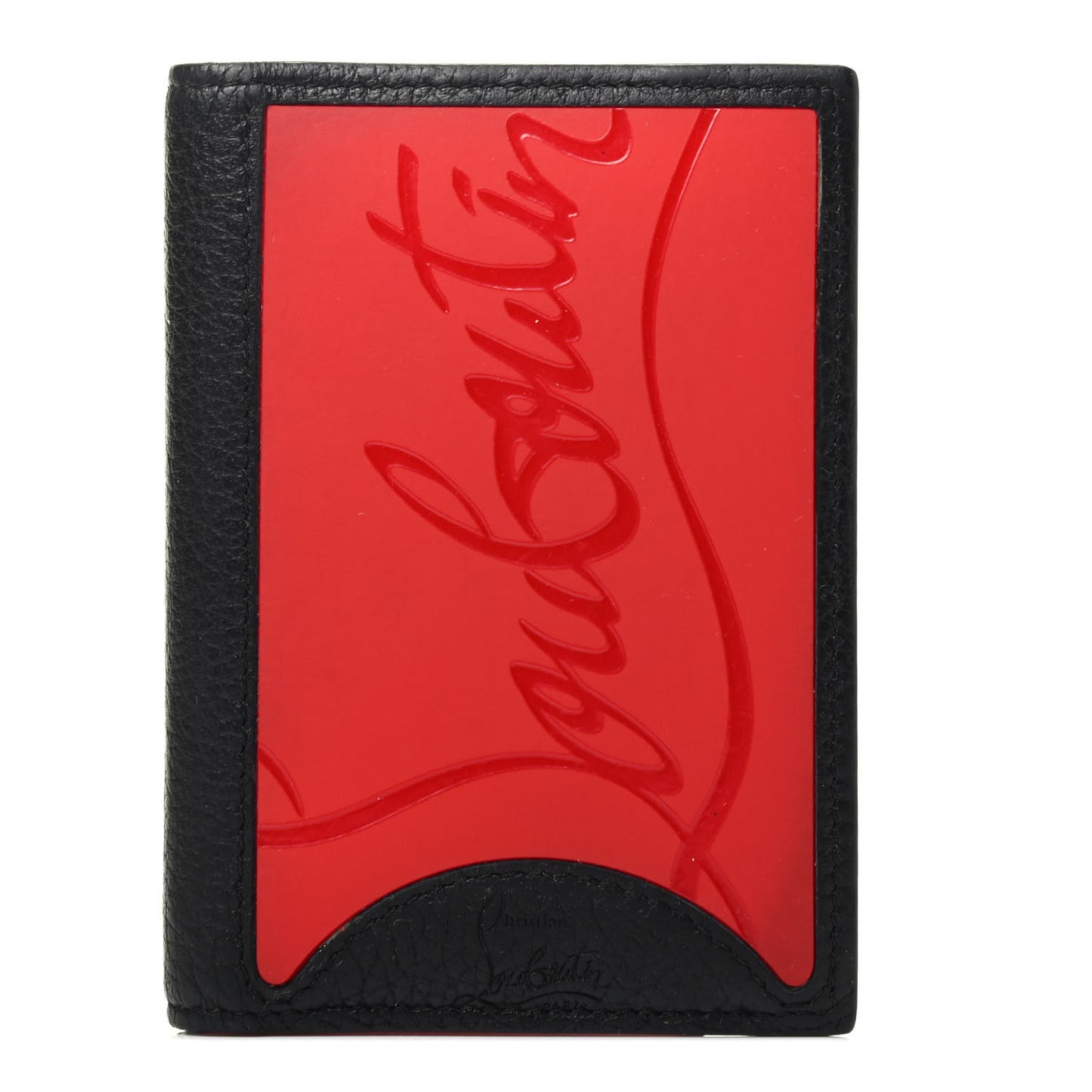 Grained Calfskin Sifnos Bi-Fold Wallet Black