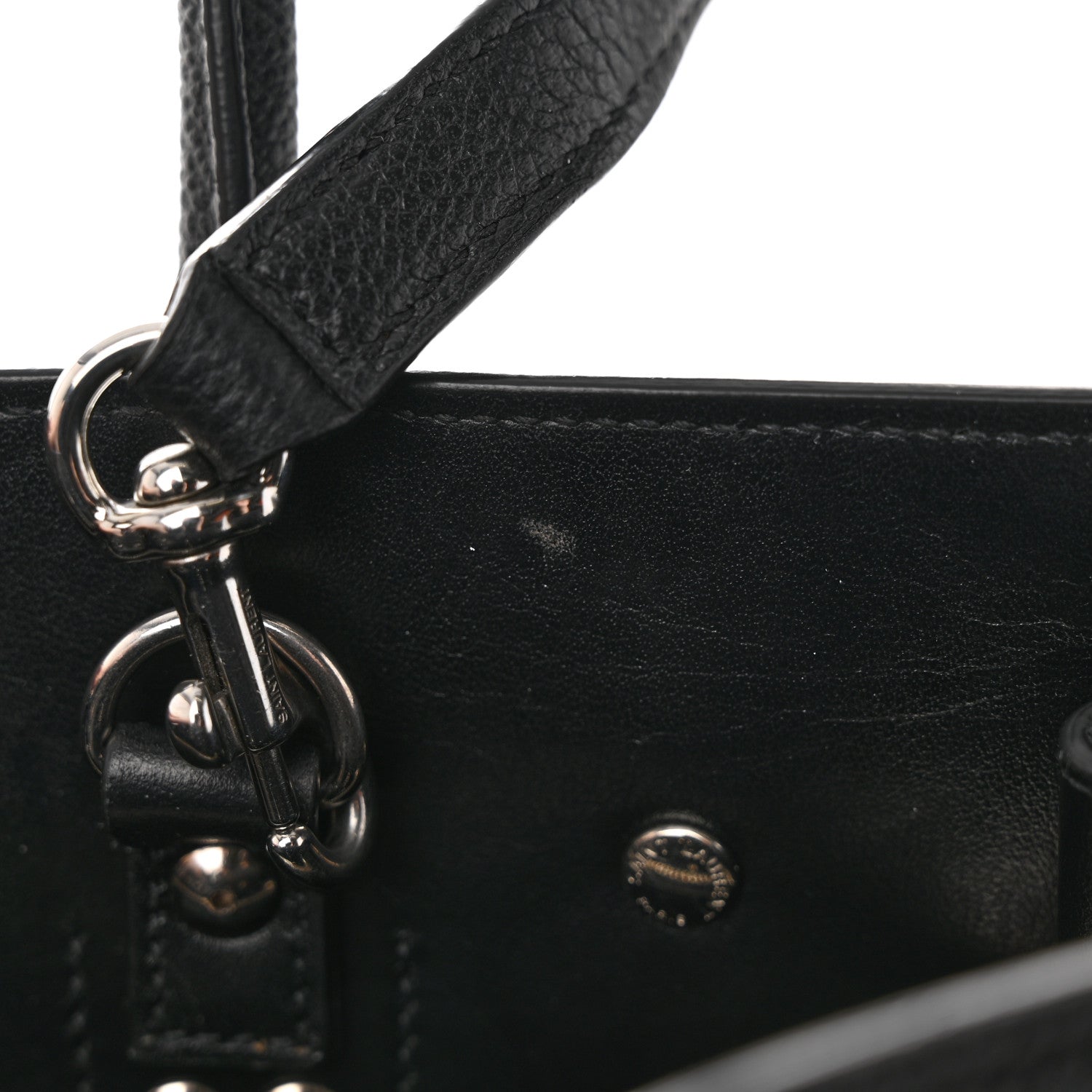 Saint Laurent Grained Calfskin Baby Sac De Jour Black 10 of 15