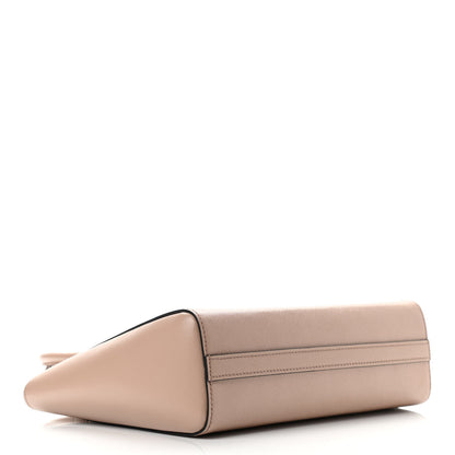 Prada Saffiano Soft Calfskin Small Zippered Tote Cipria 4 of 12