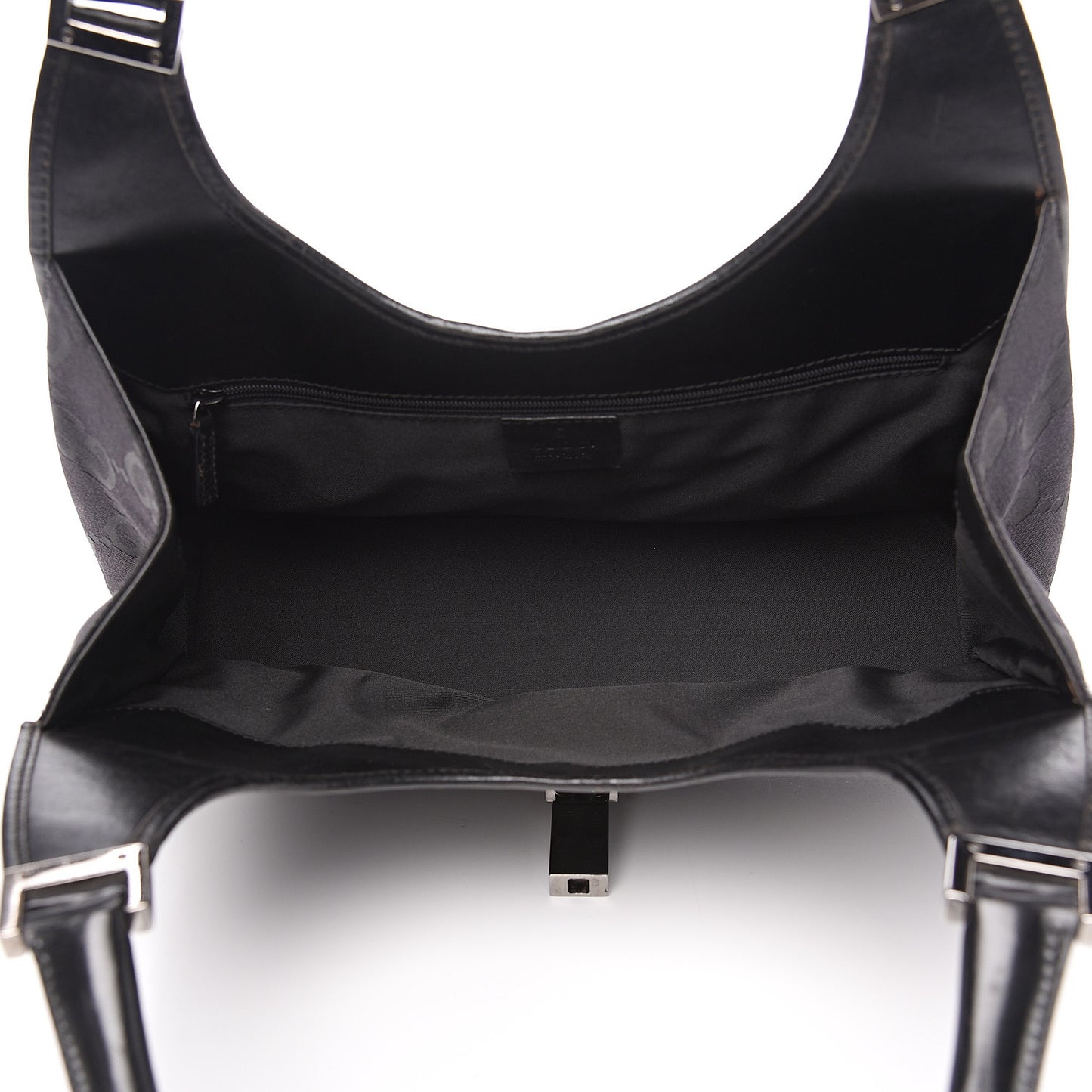 Monogram Jackie Shoulder Bag Black