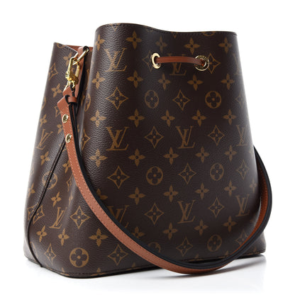 Louis Vuitton Monogram Neonoe MM Caramel 3 of 10