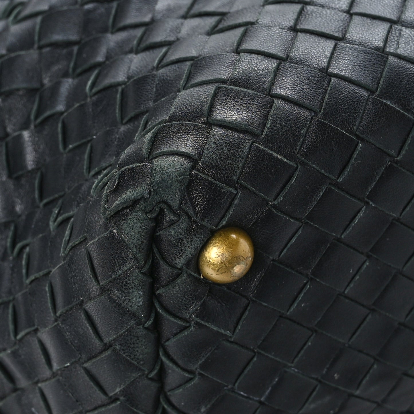 Nappa Intrecciato Montaigne Bag Black