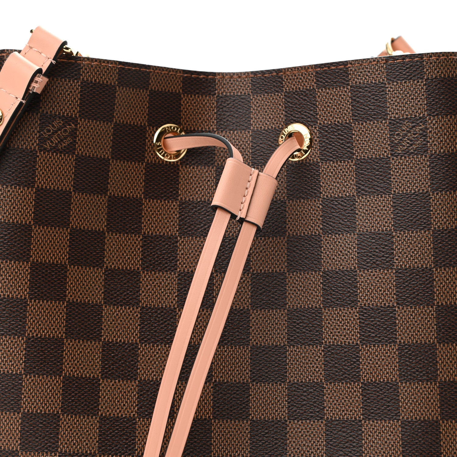 Louis Vuitton Damier Ebene Neonoe MM Venus Pink 8 of 12