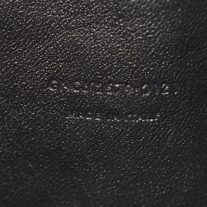 Saint Laurent Grain De Poudre Matelasse Monogram Mini Lou Camera Bag Black 6 of 8