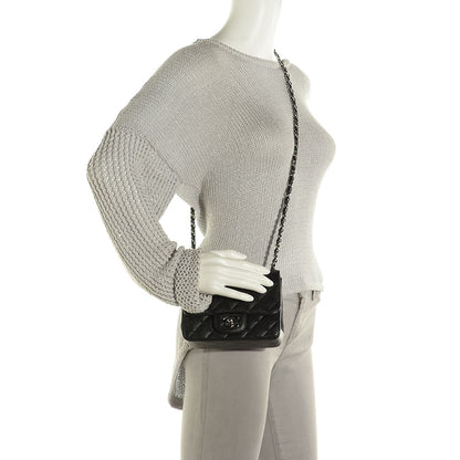Chanel Caviar Quilted Mini Square Flap Black 2 of 8