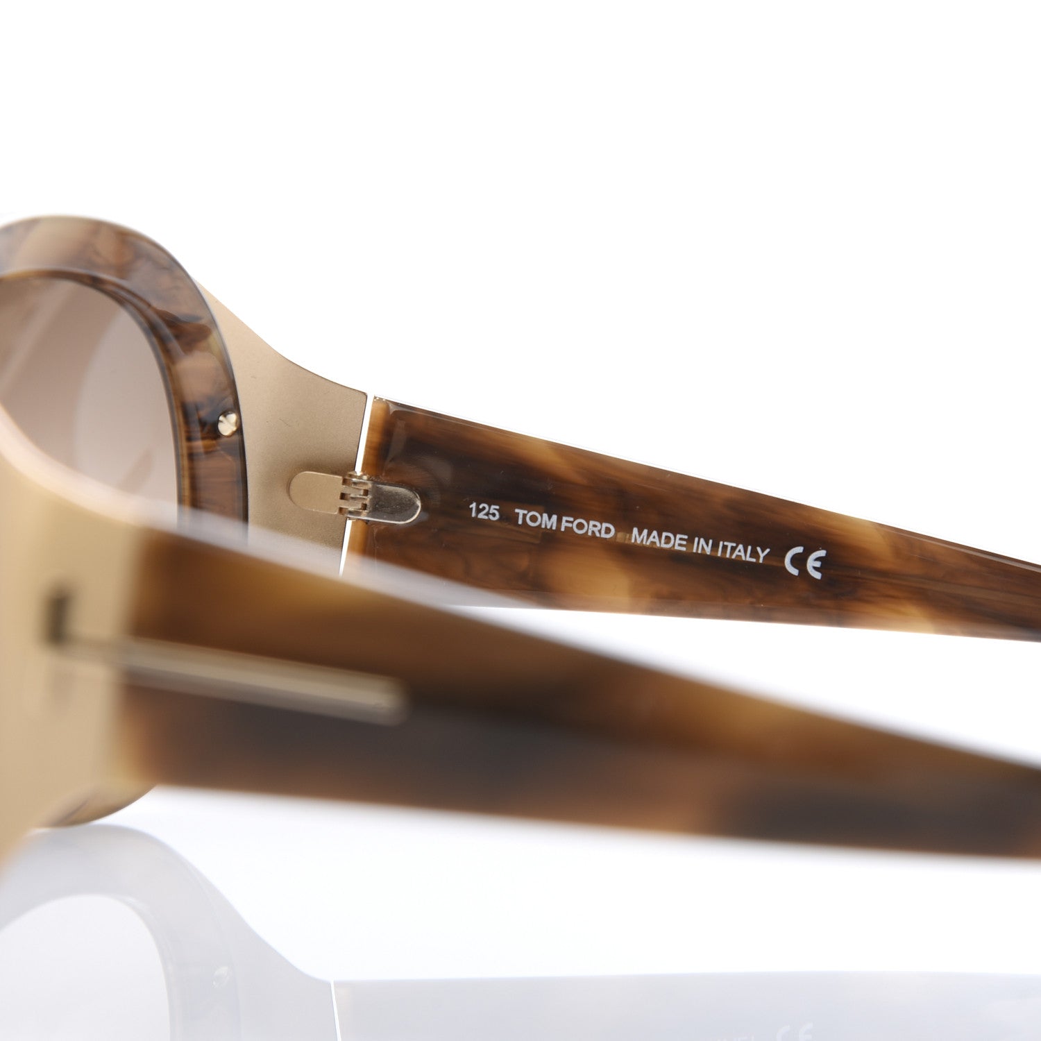Tom Ford Elisabeth Sunglasses TF27 Tortoise Shell 6 of 8