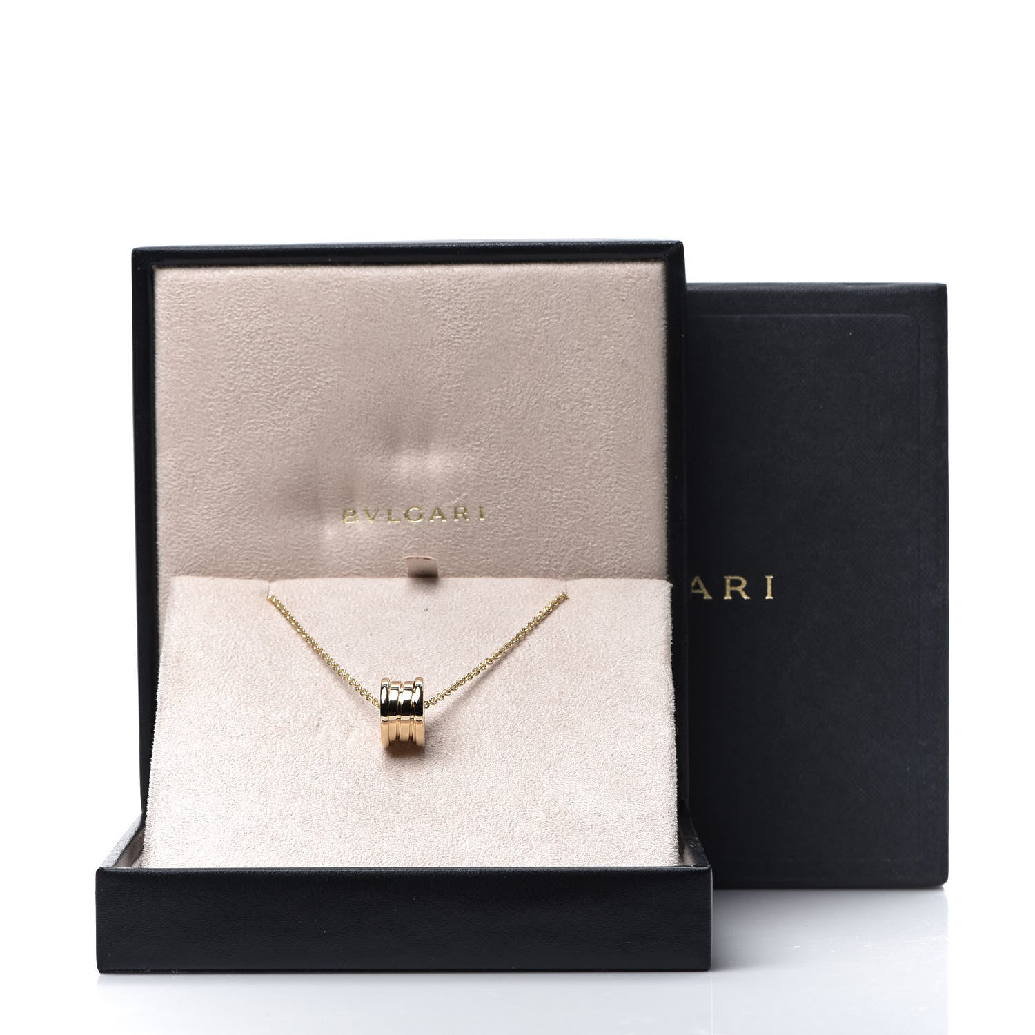 Bulgari 18K Yellow Gold B.Zero1 Pendant Necklace 7 of 7