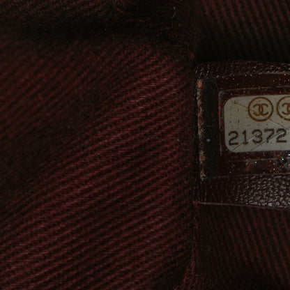 Chanel Glazed Calfskin Quilted Small Salzburg Backpack Burgundy 7 of 15