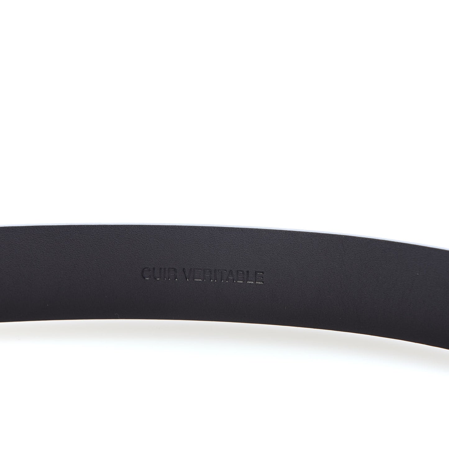 Calfskin CC Chain Belt 95 38 Black