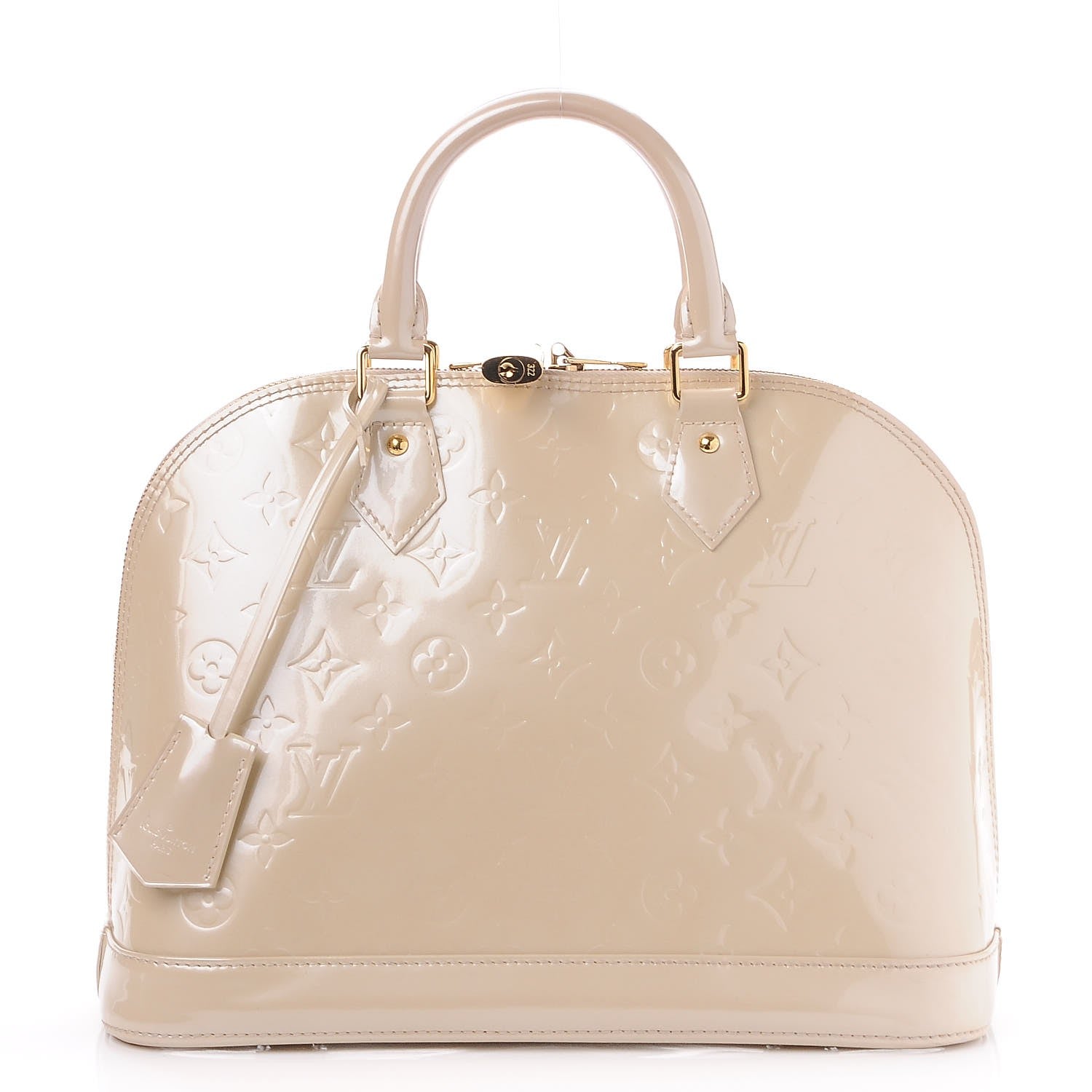 Louis Vuitton Vernis Alma PM Blanc Corail 1 of 8