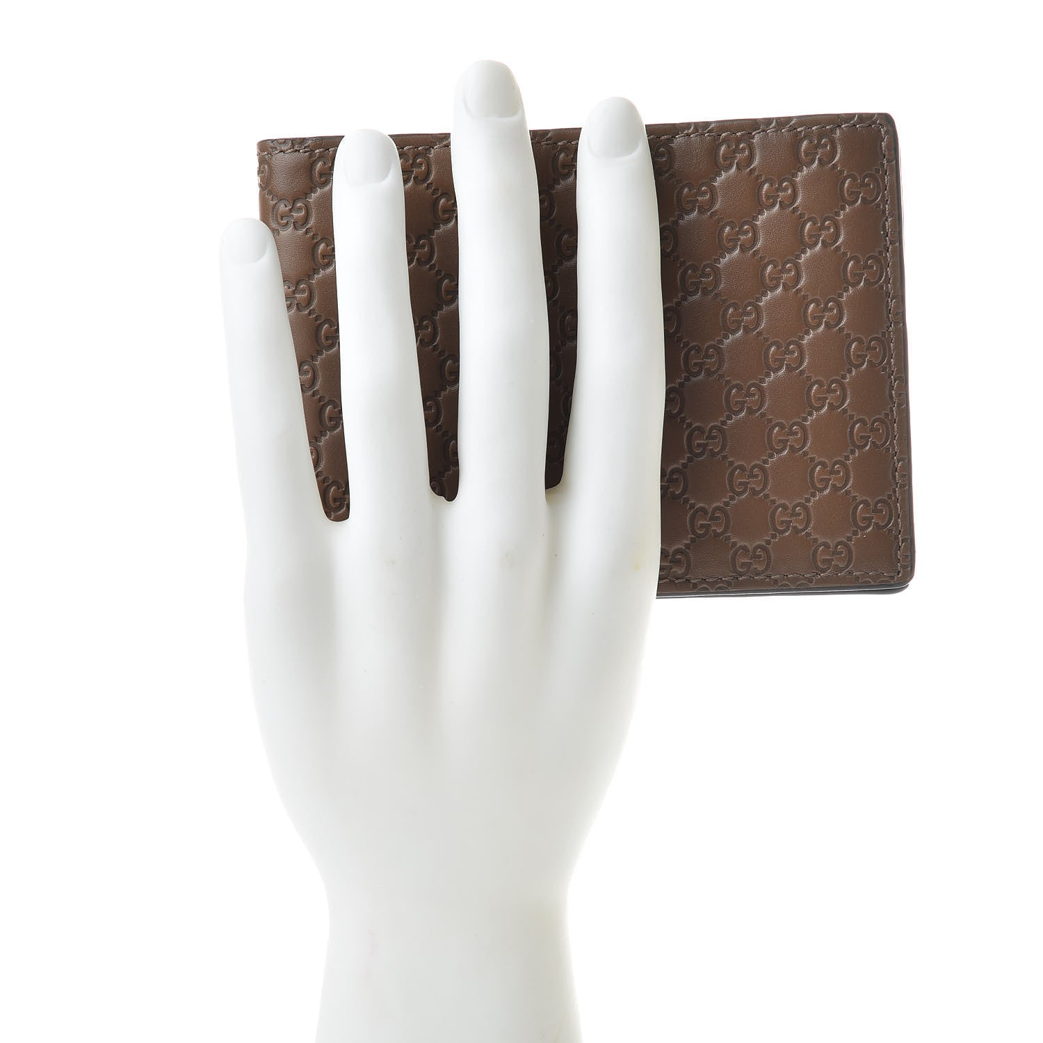 Gucci Microguccissima Bi-Fold Wallet Acero 2 of 7