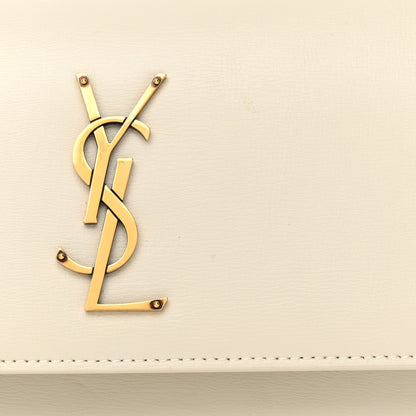 Saint Laurent Calfskin Medium Monogram Sunset Crema Soft 13 of 13