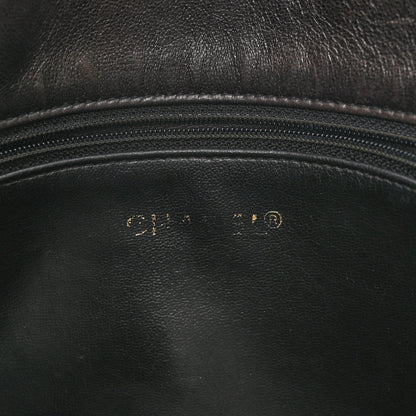 Chanel Lambskin Flap Shoulder Bag Black 7 of 11