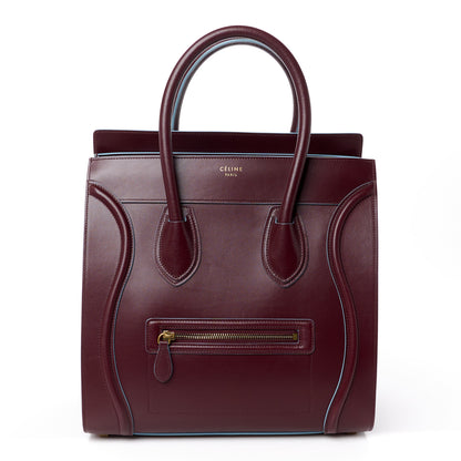 Celine Palmelato Mini Luggage Light Burgundy 1 of 11