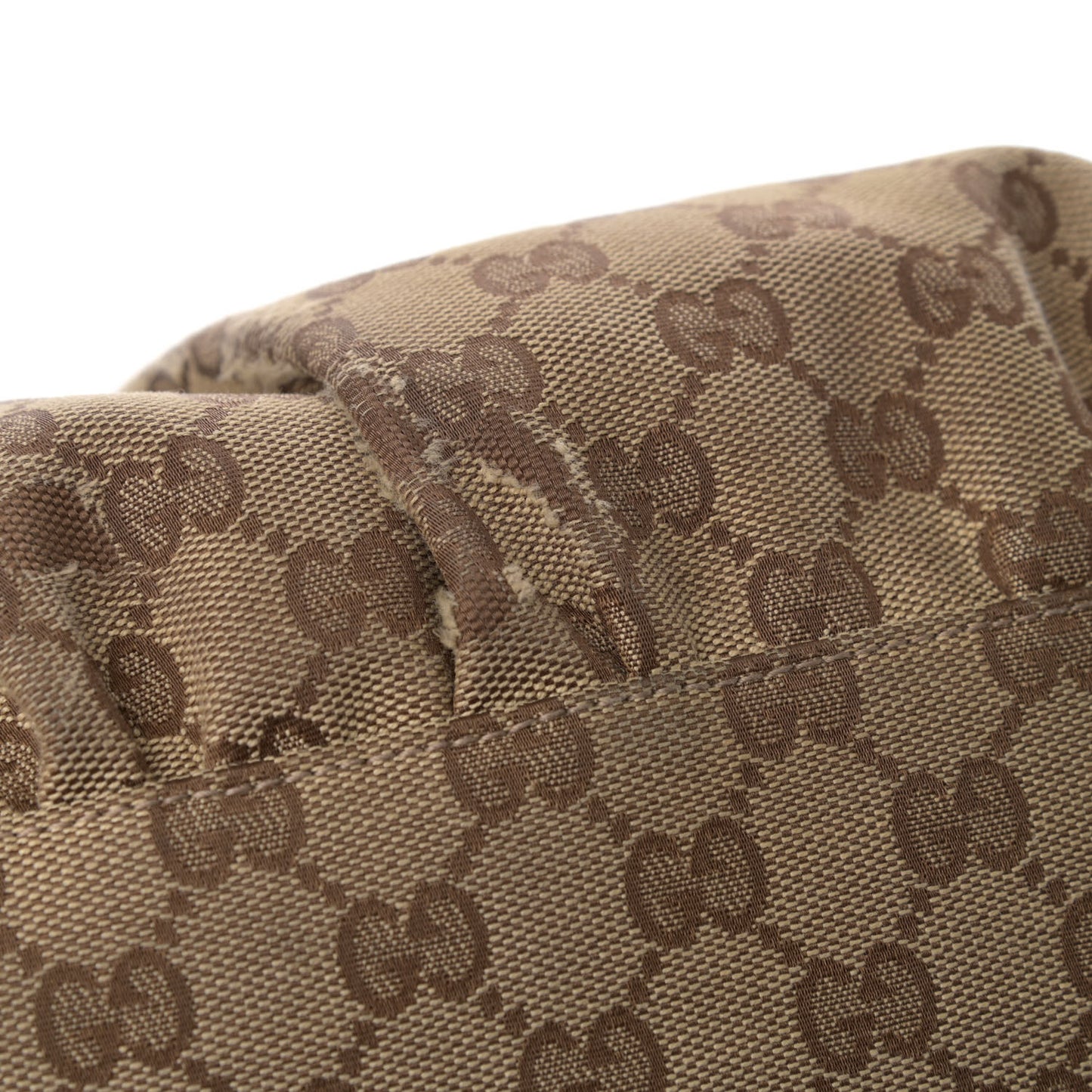 Monogram Medium D Gold Ring Hobo Dark Brown