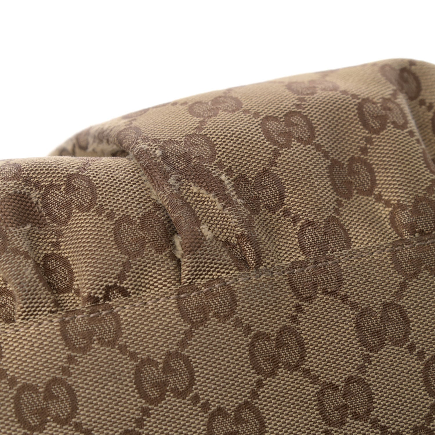 Gucci Monogram Medium D Gold Ring Hobo Dark Brown 13 of 18