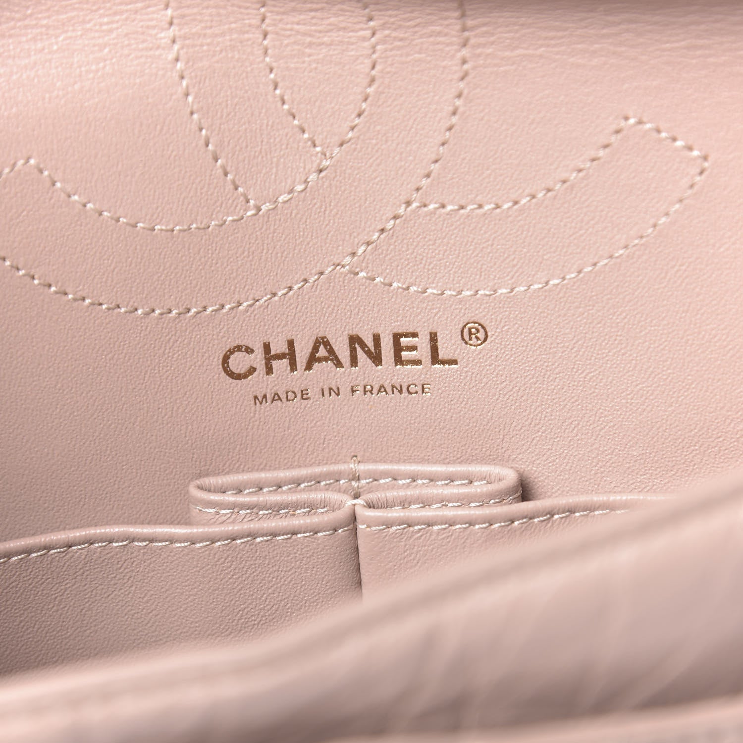 Chanel Aged Calfskin Quilted 2.55 Reissue 225 Flap Light Beige 6 of 10
