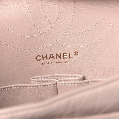 Chanel Aged Calfskin Quilted 2.55 Reissue 225 Flap Light Beige 6 of 10