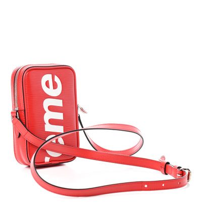 Louis Vuitton X SUPREME Epi Danube PPM Red 3 of 8