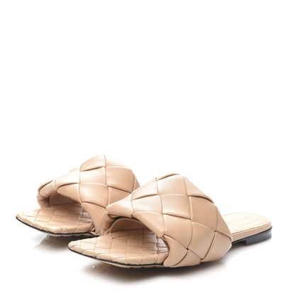 Bottega Veneta Nappa Maxi Intrecciato Lido Flat Sandals 39 Slipper 3 of 7