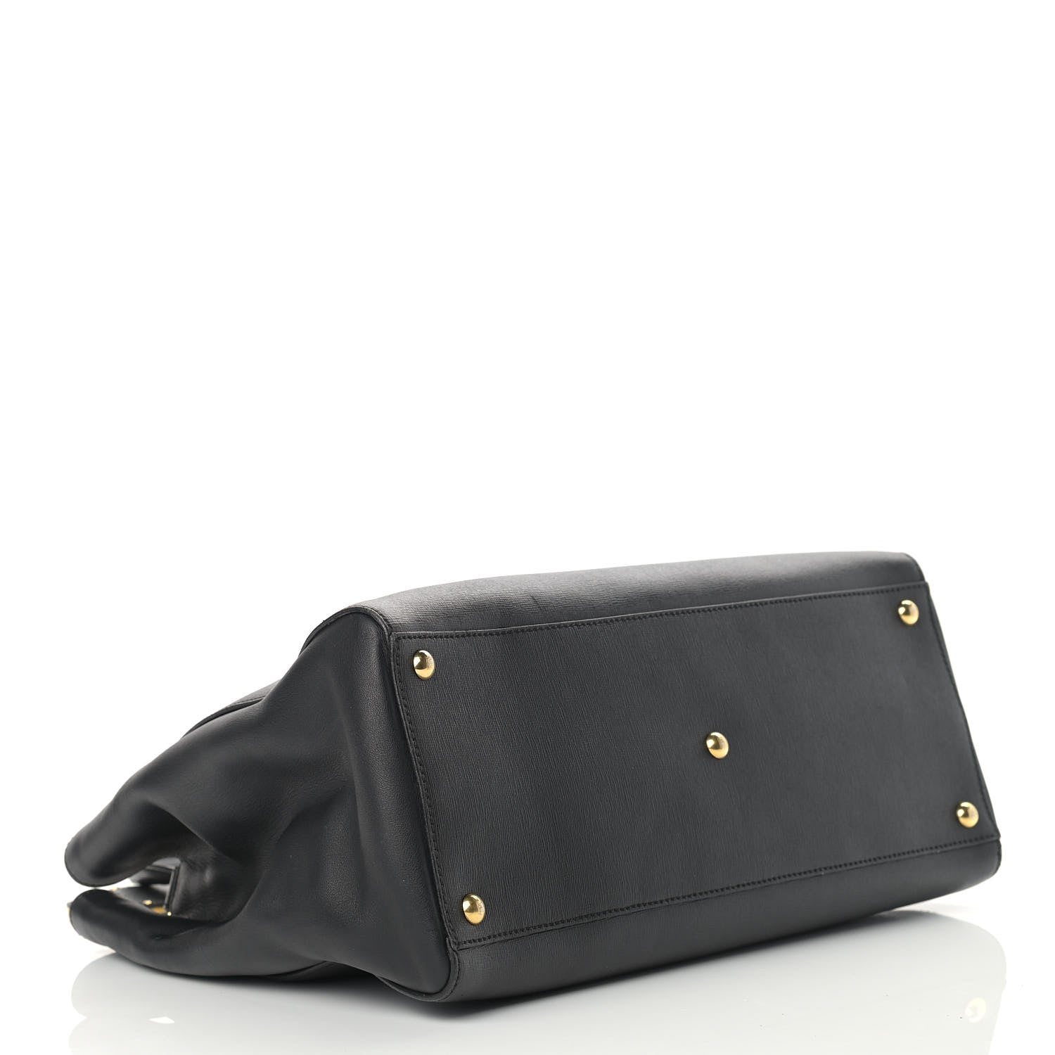 Fendi Vitello Elite Regular 2Jours Tote Black 4 of 18