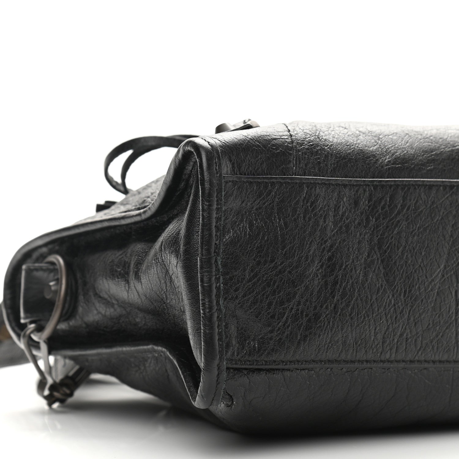 Balenciaga Agneau Classic Hardware Graffiti Handles S City Black 5 of 10