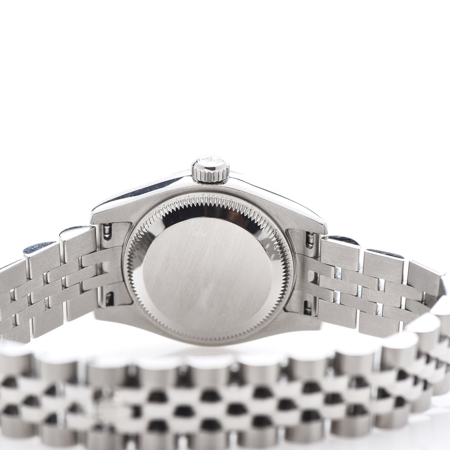 Stainless Steel 18K White Gold Diamond 26mm Oyster Perpetual Datejust Watch Silver 179174