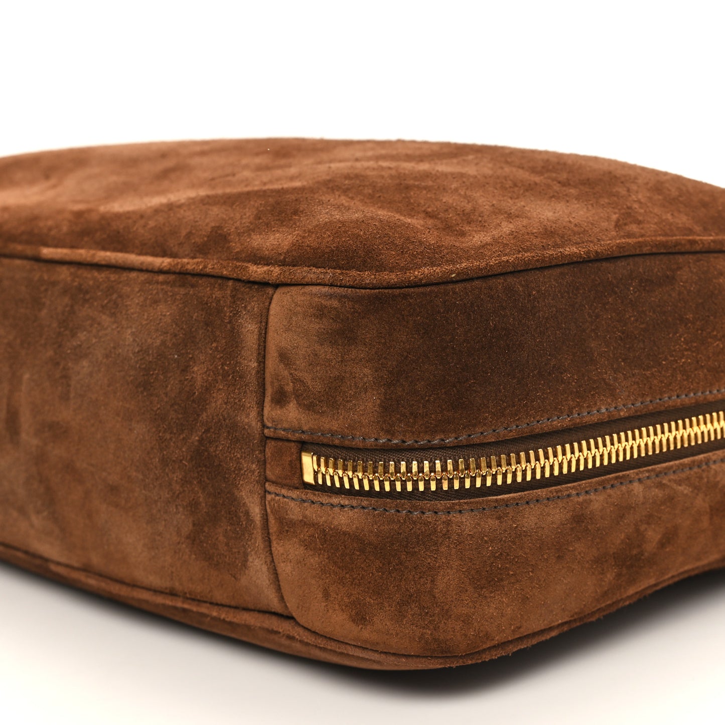Camoscio Beau Top Handle Bag Cocoa Brown