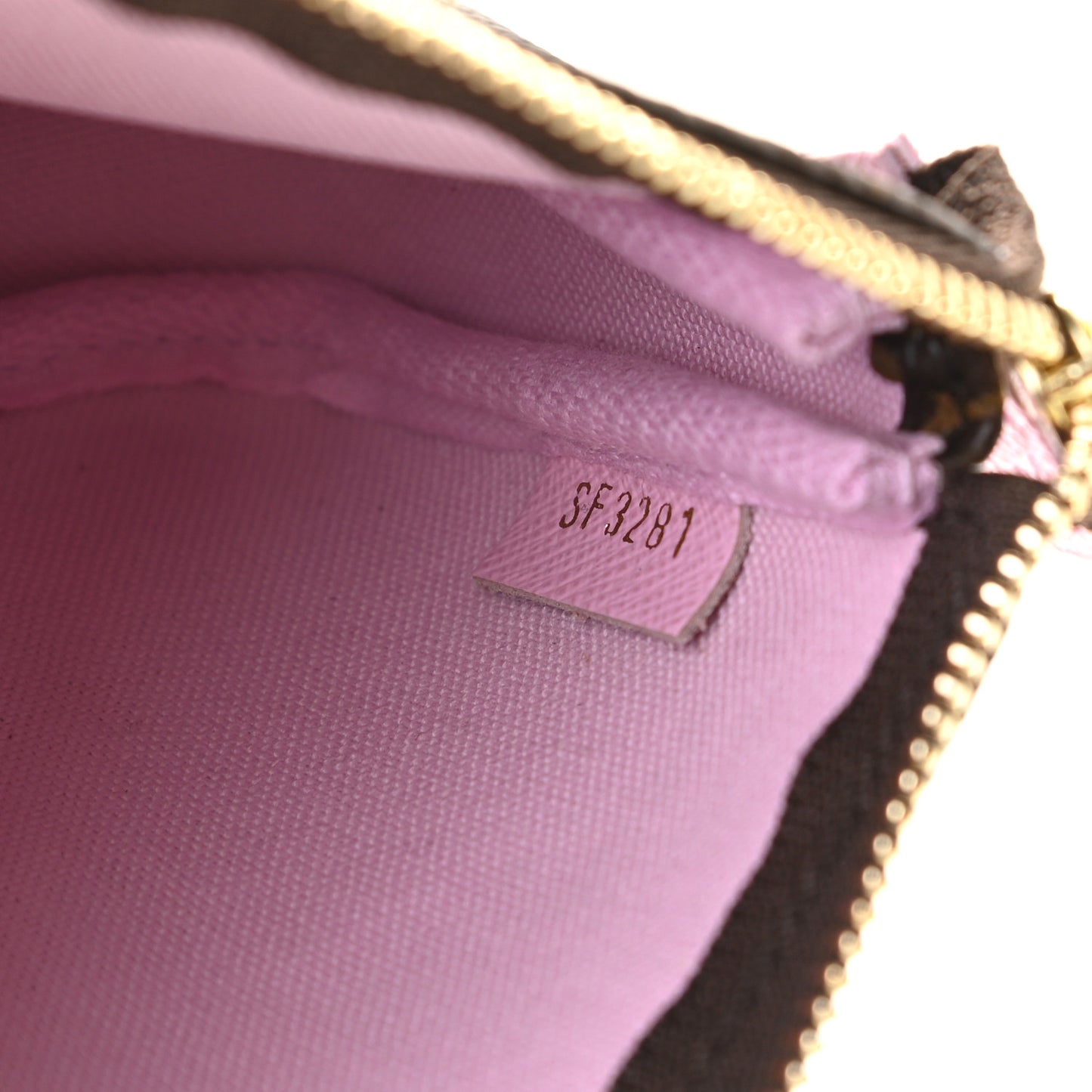 Monogram 2021 Christmas Animation Japanese Garden Mini Pochette Accessories Wisteria Pink