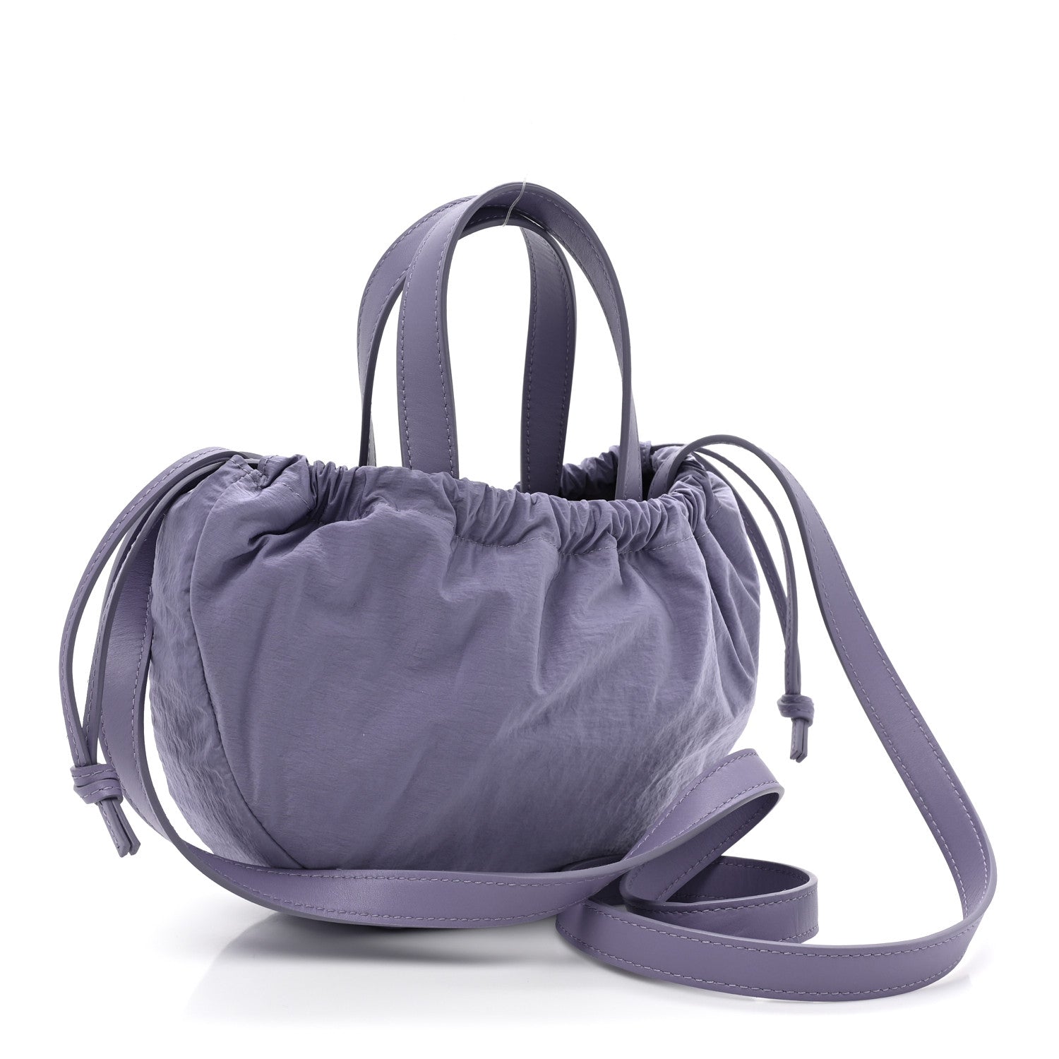 Bottega Veneta French Calfskin Shell Lavender 5 of 14