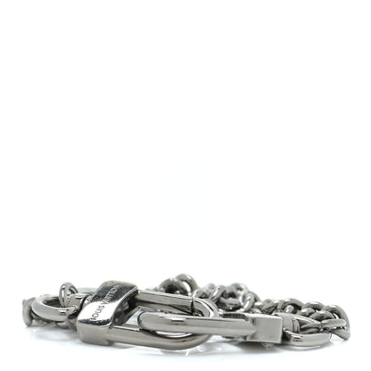 Louis Vuitton Pochette Extender Key Ring Chain Silver 3 of 4
