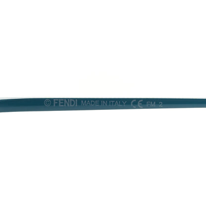 Fendi Metal F is Fendi Printed Run Away Round Frame Sunglasses FF 0285/S Blue 5 of 7