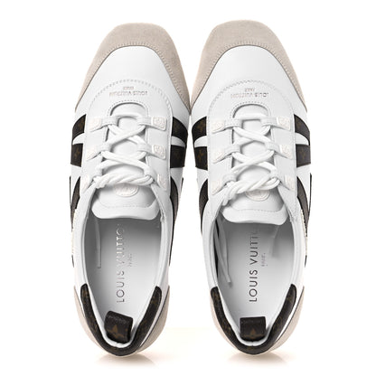 Louis Vuitton Monogram Calfskin Womens LV Sneakerina 41 White 2 of 11