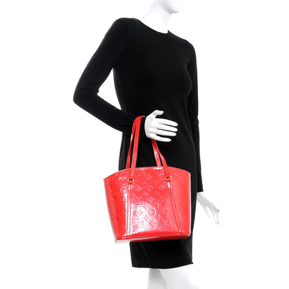 Louis Vuitton Vernis Avalon MM Rouge Grenadine 2 of 10