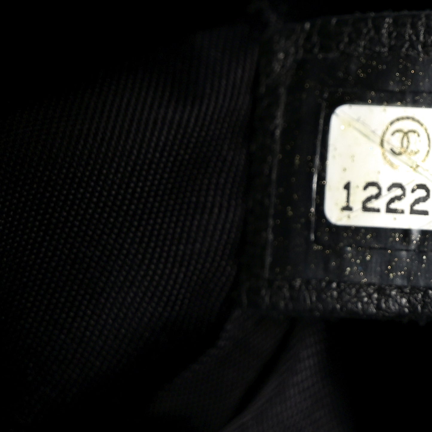 Coated Canvas Quilted Paris Biarritz Bowler Black