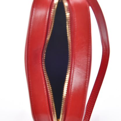 Saint Laurent Grain De Poudre Small Classic Monogram Camera Bag New Red 7 of 9