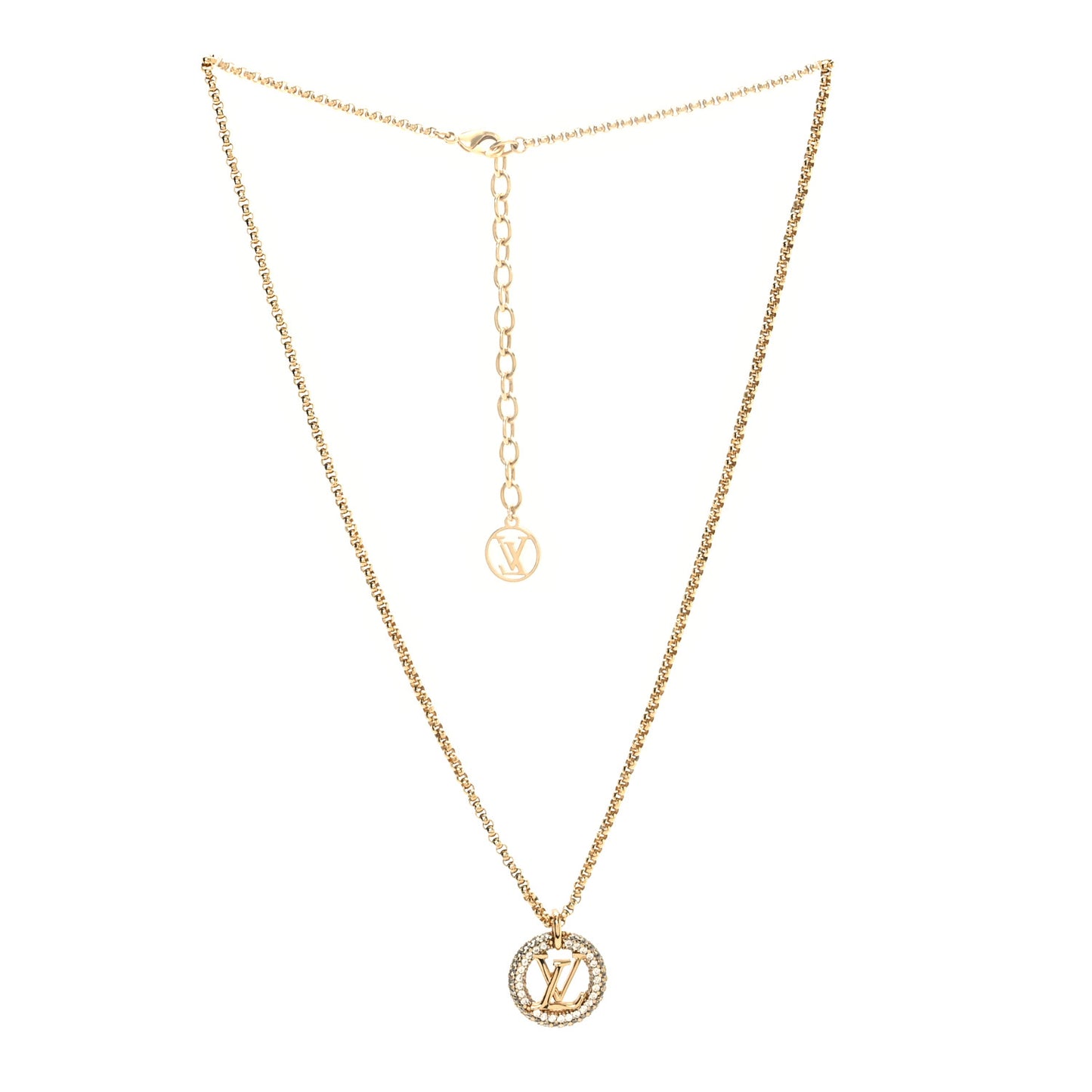 Metal Crystal Louise By Night Necklace