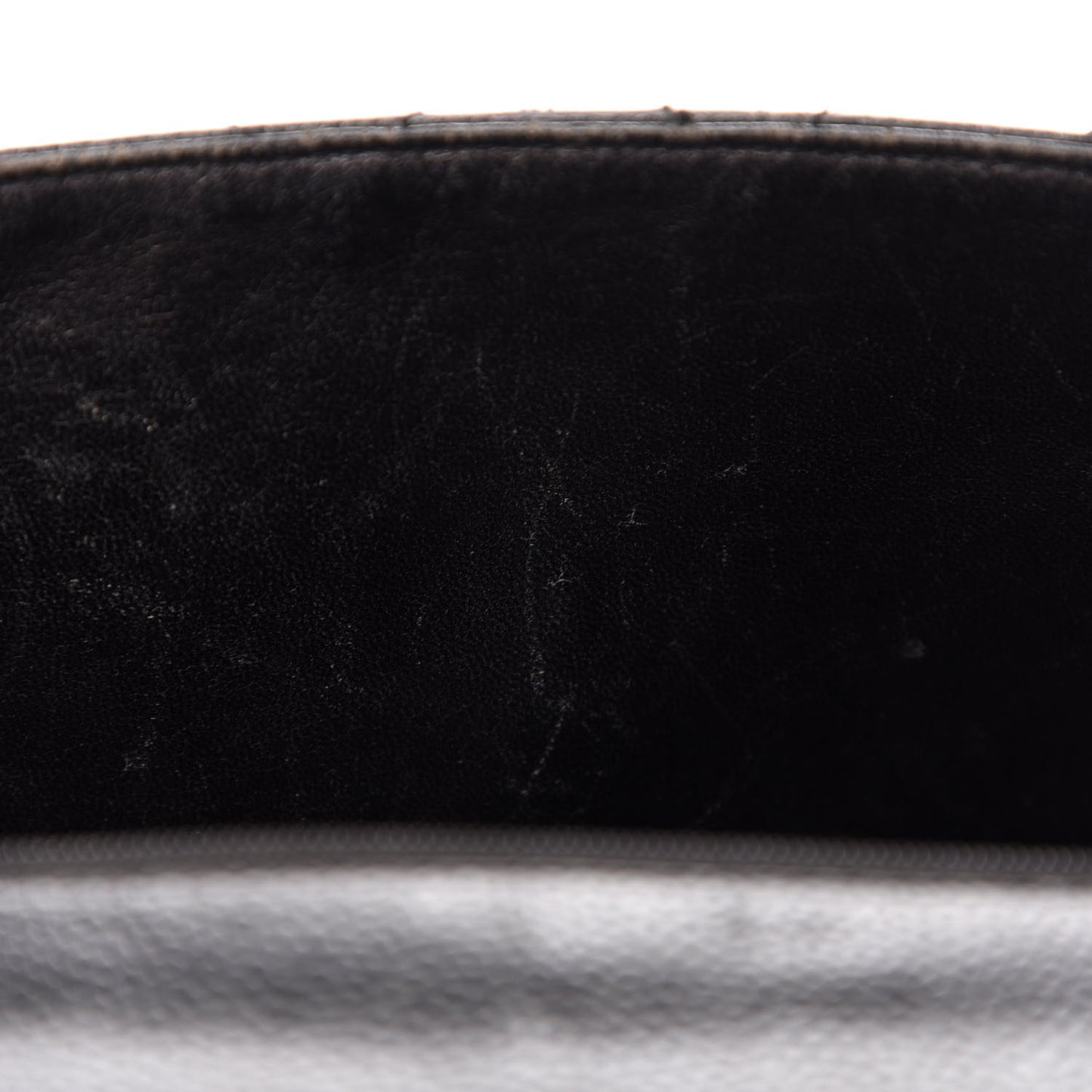 Caviar Quilted Jumbo Kelly Flap Black