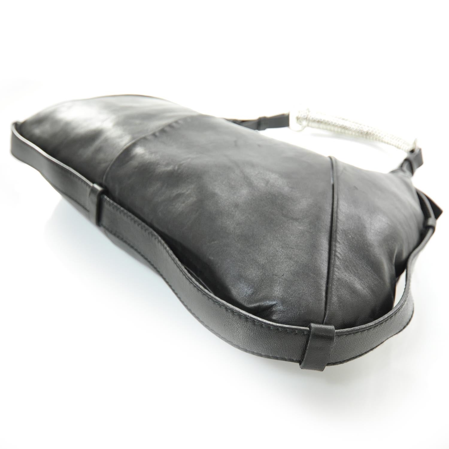 Saint Laurent Leather Mombasa Shoulder Bag 5 of 9