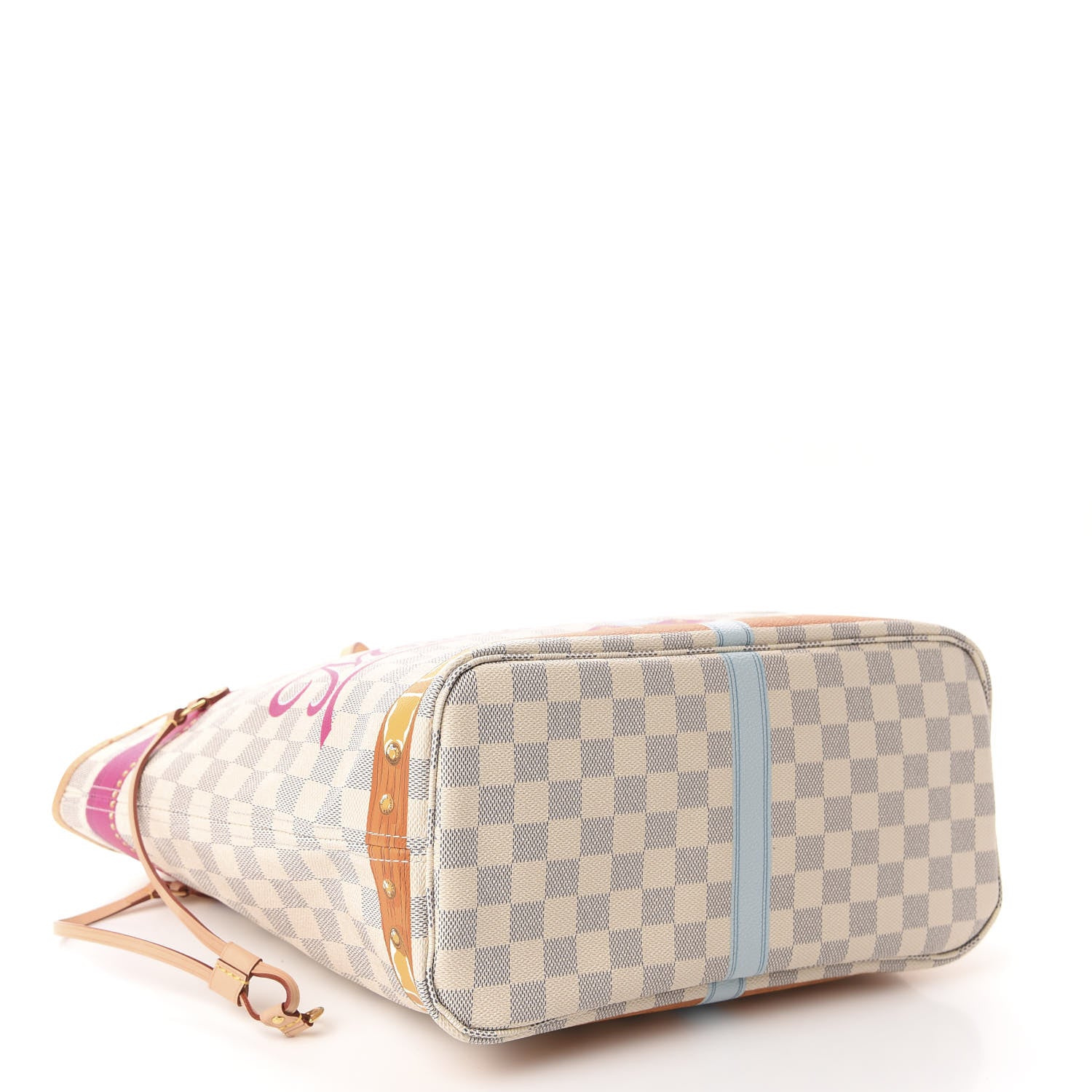 Louis Vuitton Damier Azur Summer Trunks Miami Neo Neverfull MM 4 of 10