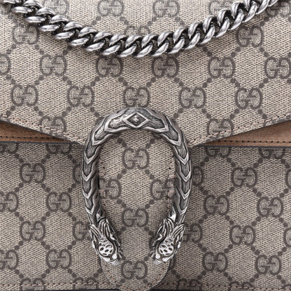 Gucci GG Supreme Monogram Small Dionysus Shoulder Bag Taupe 9 of 9