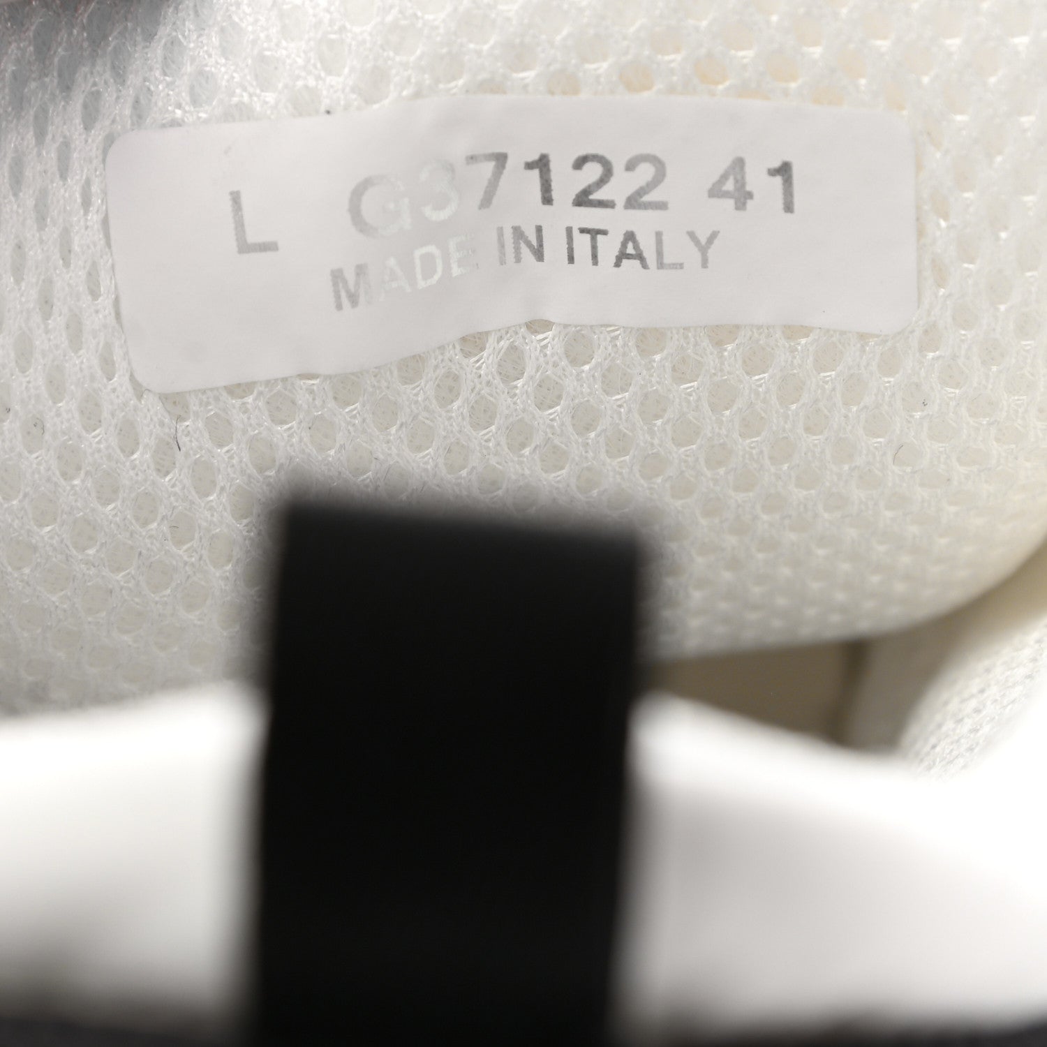 Chanel Nylon Suede Calfskin CC Sneakers 41 White Dark Grey 8 of 9